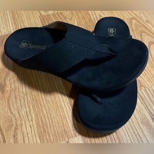 Spenco Women's Elegant Black Sandals